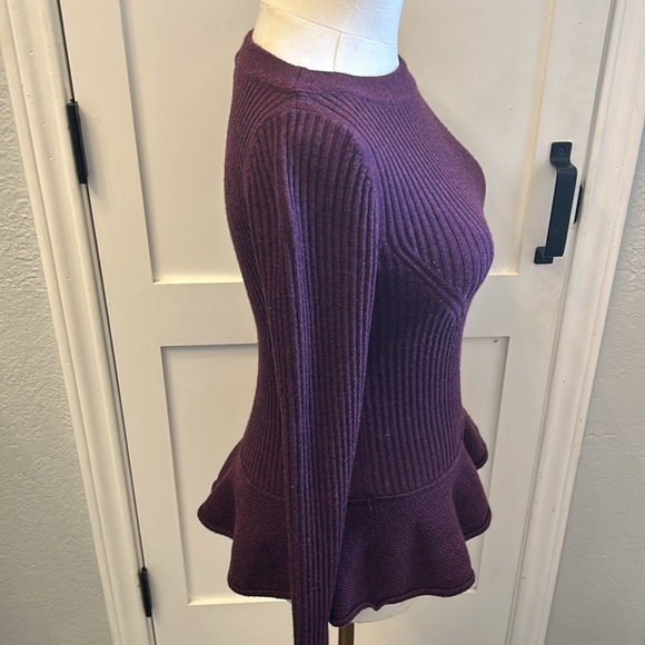 Tory Burch Peplum Sweater - Picture 3 of 11